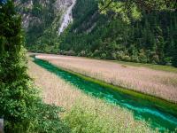 Emerald River in Reed Lake