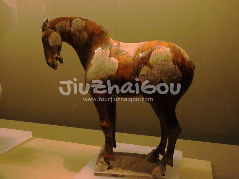 Horse Clay Model in Shaanxi History Museum
