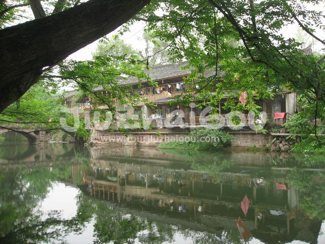 Riverside of Shangli Ancient Town
