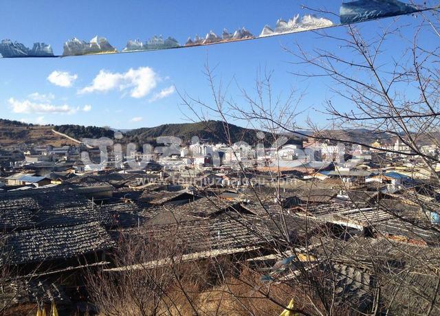 The Panoramic View of Shigu Town 