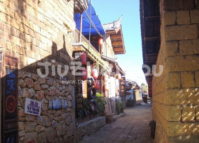 An Alley in Lijiang Shuhe Ancient Town