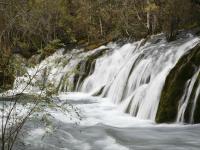 Shuzheng Waterfalls in Jiuzhaigou Valley 