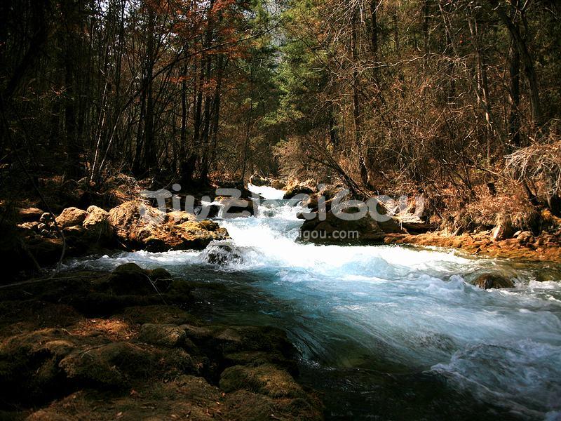 Spring in Jiuzhaigou National Park 