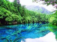 Summer in Jiuzhaigou Valley National Park 