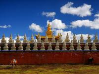 Tagong Grassland and Tagong Monastery