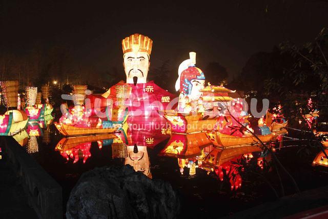 Wuhou Memorial Temple Lantern Show