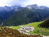 Yading Village in Daocheng 