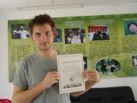 Panda Volunteer Certificate 