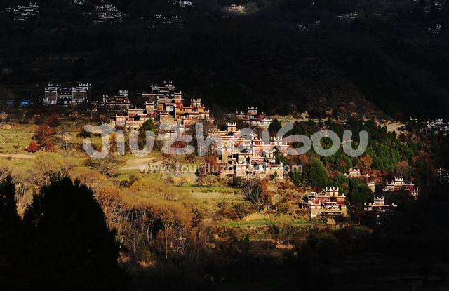 Jiaju Tibetan Village China