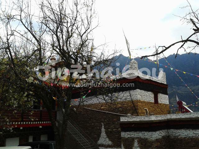 Residential building in Jiaju Tibetan Village