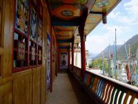 A Corridor in Jiuzhai Holiday Hotel 