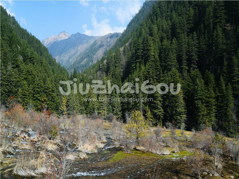 Jiuzhaigou in March